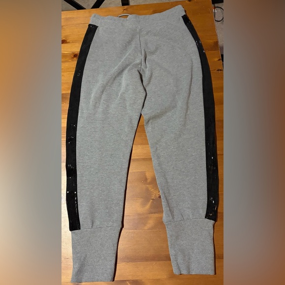 Juicy Couture Tracksuit Hoodie (Small) & Joggers (Medium) Gray with Sequins Set - Picture 9 of 9